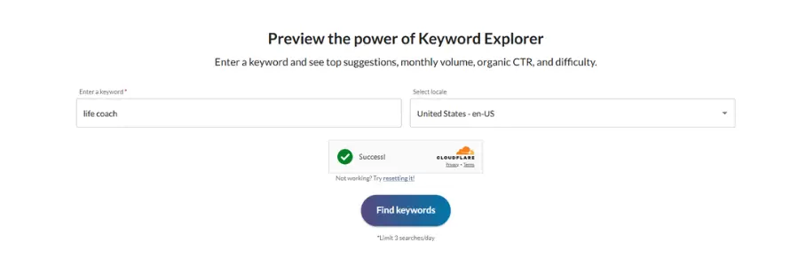 how to calculate keyword difficulty