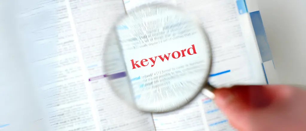 keyword research for website