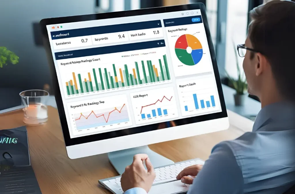 SEO reporting and analytics for coaching business