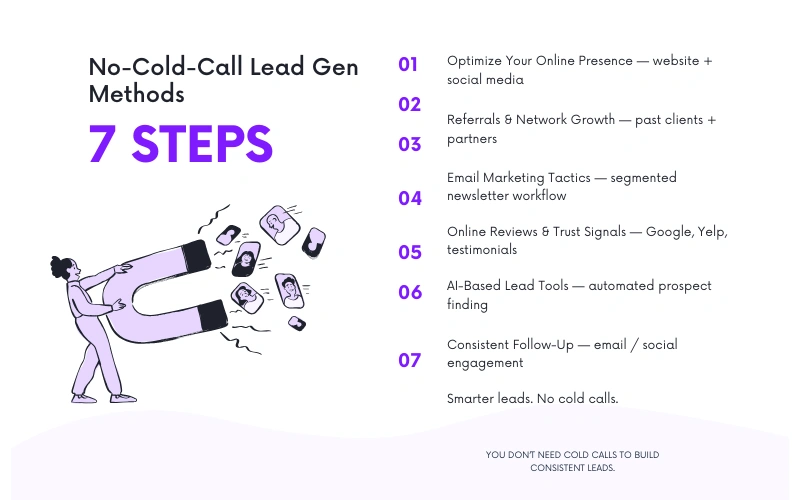 Lead generation ideas for agents without cold calling