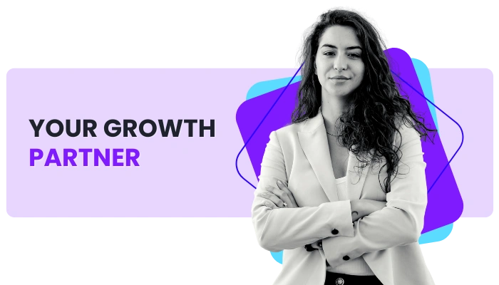 Confident woman representing trusted SEO agency delivering real growth results