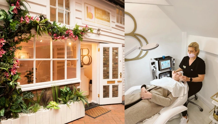 Bare Brilliance Aesthetics clinic exterior in Windsor, UK