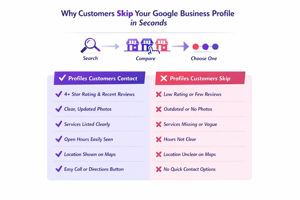 Why potential customers leave small business websites before converting into leads infographic