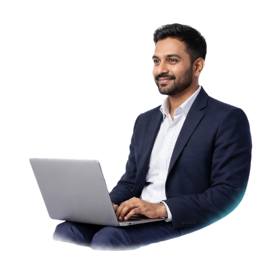 SEO consultant working on laptop helping gym businesses improve local SEO and get more members