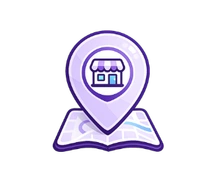 Starter local SEO package icon for small businesses improving Google Business Profile and local search visibility