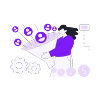 Enterprise SEO icon representing targeted traffic and qualified lead generation